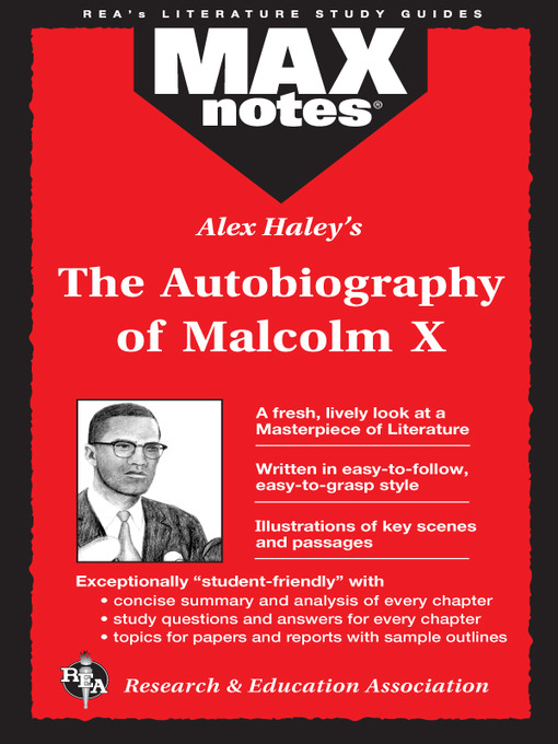 Title details for The Autobiography of Malcolm X as told to Alex Haley: MAXNotes Literature Guide by Anita Aboulafia - Available